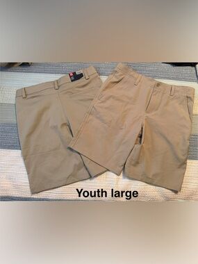 Under Armour Youth Khaki Performance Shorts